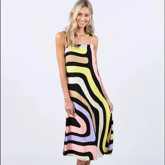 🔆RIP CURL🔆 GLIDER MIDI DRESS - Picture 6 of 10